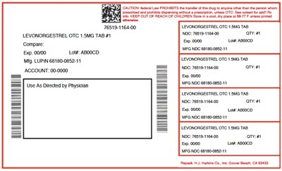 76519-1164 PPAC LABEL.jpg Label - 76519 1164 PPAC LABEL